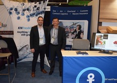 Issa Mahshi from Kuehne & Nagel and Darryl WOlfe from Nacora